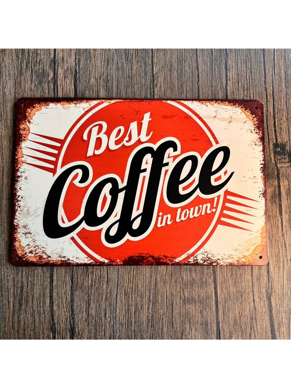 Wall Hanging Sign Metal Sign Kitchen Decor Gift for Coffee Lover NEW FAST SHIP